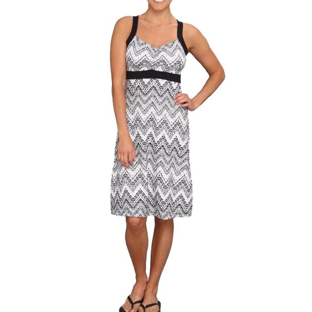 NWOT prAna Women's Amaya Dress in Black Tempo XS